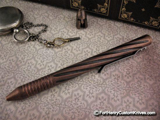 Brian Fellhoelter - TiBolt Deluxe Copper Pen - Copper Twist - Image 4
