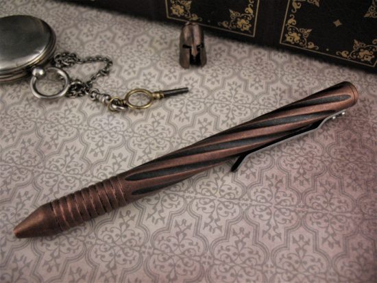Brian Fellhoelter - TiBolt Deluxe Copper Pen - Copper Twist - Image 4