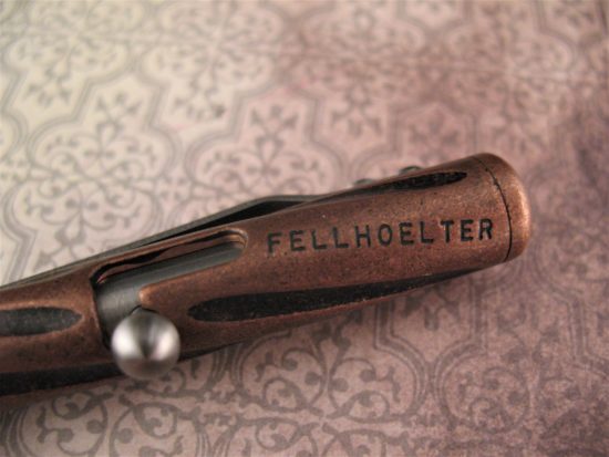 Brian Fellhoelter - TiBolt Deluxe Copper Pen - Copper Twist - Image 5