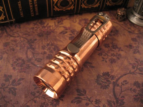 Ti2Design / Mike Bond - Custom Polished Copper Pele Light