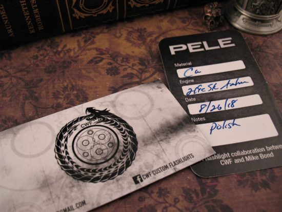 Ti2Design / Mike Bond - Custom Polished Copper Pele Light - Image 6