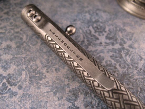 Brian Fellhoelter - TiBolt Deluxe Ti Engraved Pen - Image 3