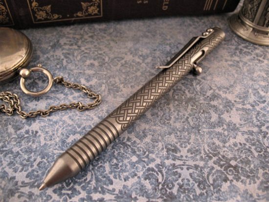 Brian Fellhoelter - TiBolt Deluxe Ti Engraved Pen