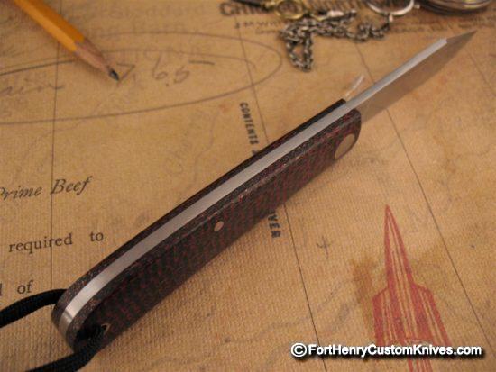 Hiroaki Ohta - Custom Clip Point Jack - Carbon Fiber - Image 5