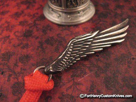 Michael Zieba - Angel Wing Pendant - .999 Pure Silver