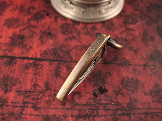 Steel Flame - Archangel-Crusader Cross Shield Pendant - Image 4