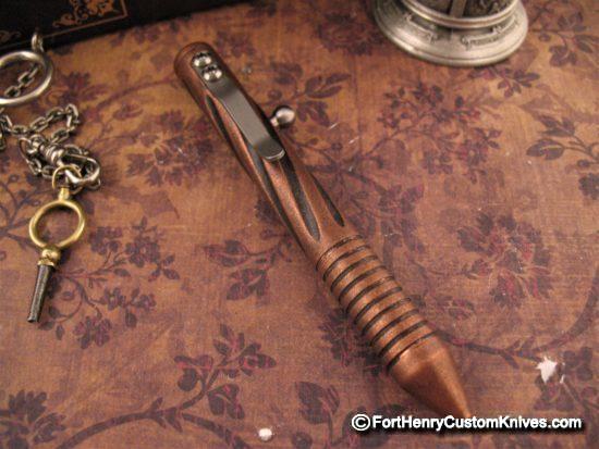 Brian Fellhoelter - TiNy Bolt Deluxe Copper Pen - Copper Twist