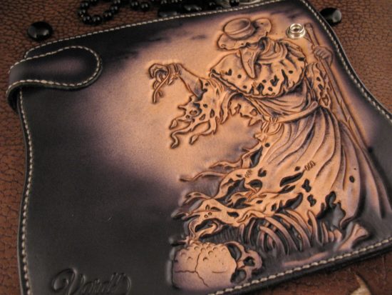 Vardi - Large Custom Leather Wallet - Image 3