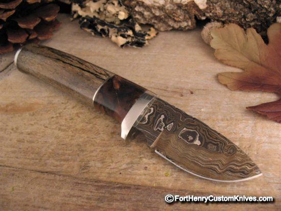 Herb Derr - Rare Stubby Drop Point - Mammoth