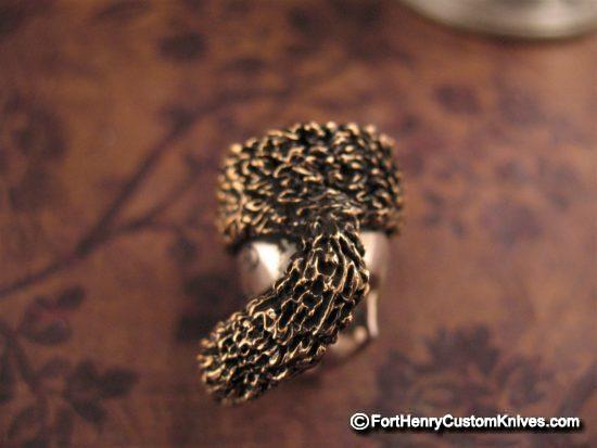 Fort Henry Exclusive - Coon Skin .925 Sterling Skull Bead - Image 4