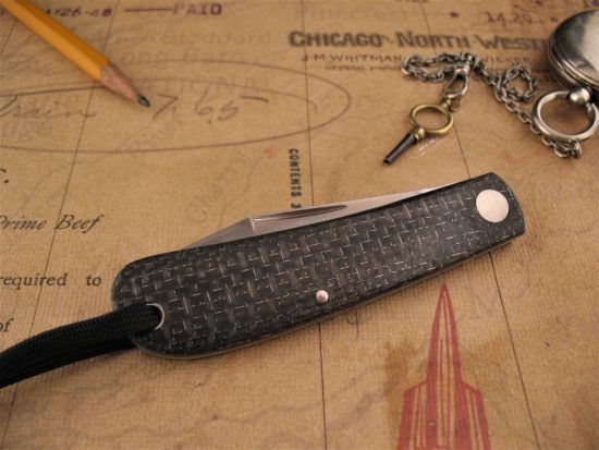 Hiroaki Ohta - Linerless - Silver LSCF Custom Clip Point Jack - Image 2