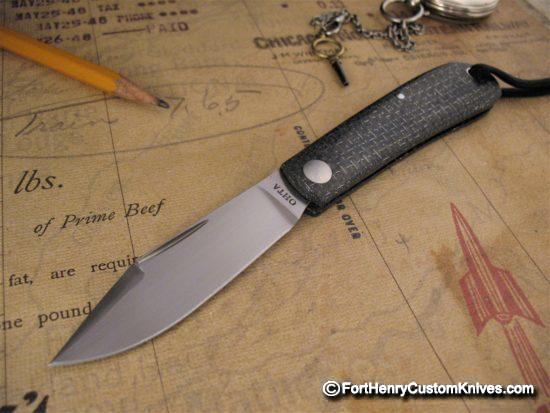 Hiroaki Ohta - Linerless - Silver LSCF Custom Clip Point Jack