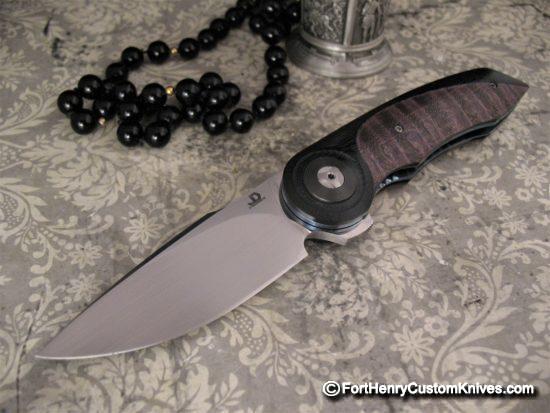 JD van Deventer - Mini GOLD w/Curly Maple Inlay