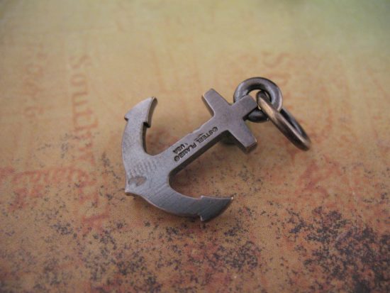 Steel Flame - Anchor Pendant -Royal Bronze - Image 3