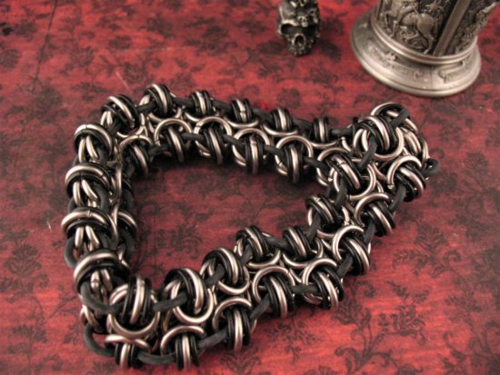 Cory Martin - Large Chain Mail Ring Bracelet