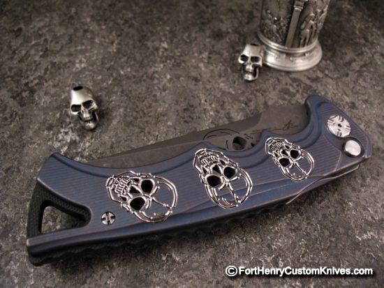 Brian Tighe  - Custom Pierced Skull Tighe Fighter Automatic - Image 2