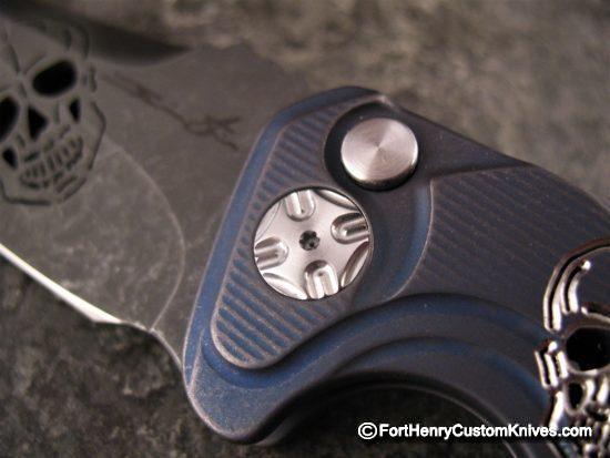 Brian Tighe  - Custom Pierced Skull Tighe Fighter Automatic - Image 5