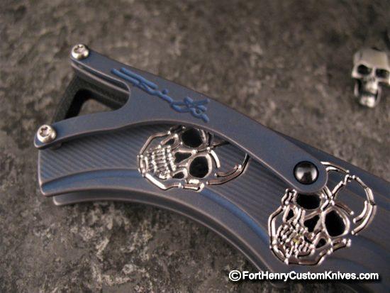 Brian Tighe  - Custom Pierced Skull Tighe Fighter Automatic - Image 8