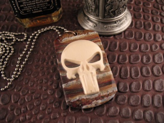 Fine Turnage Productions - 20,000 Yr Old Punisher Dog Tag