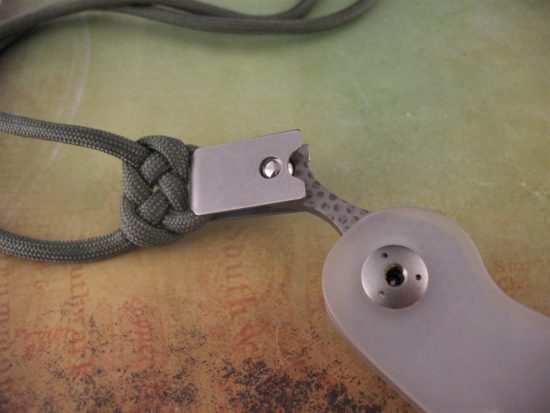 Peter Steyn - Klicker Friction Folder - Neck Knife - Image 7