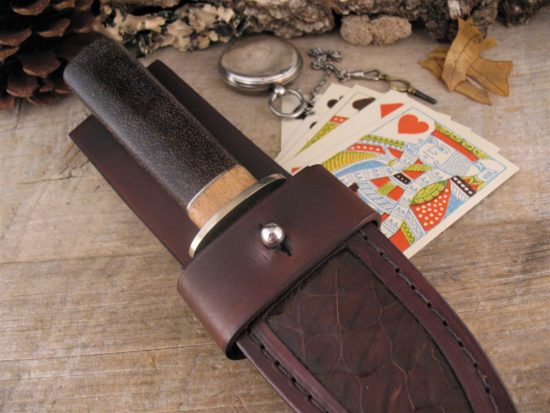 Herb Derr - Gambler's Dagger - Rare Twist Damascus - Image 7