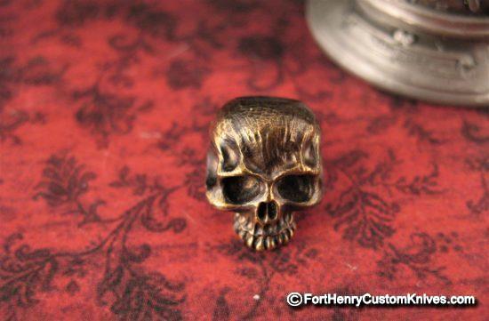 Steel Flame - Ancient Warrior Bead w/FREE Dragon Dog Tag