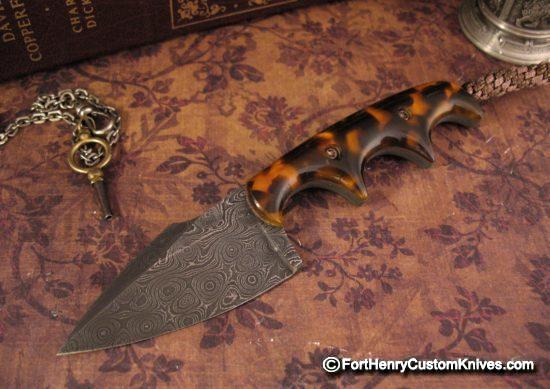 Alan Folts - Rare Damascus Harpoon Minimalist