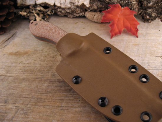 Matt Caldwell - Discontinued - Companion 2/4 Ltd - Tan Linen Micarta - Image 6