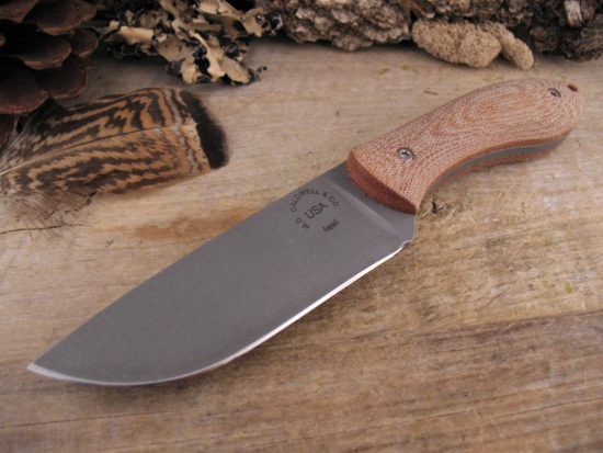 Matt Caldwell - Discontinued - Companion 2/4 Ltd - Tan Linen Micarta