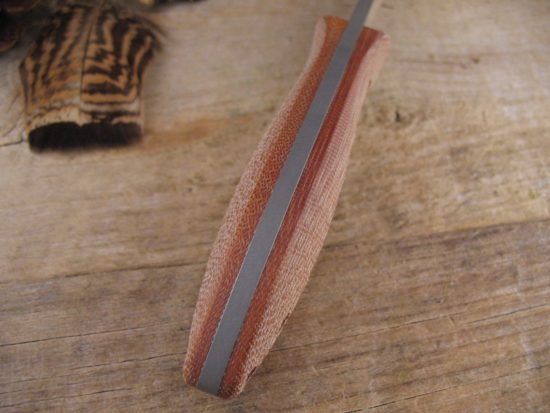 Matt Caldwell - Discontinued - Companion 2/4 Ltd - Tan Linen Micarta - Image 4