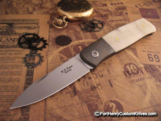 WD Pease - Custom EDC Sheephorn Lockback