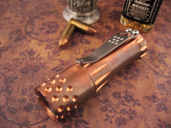 Mitch Lum / Dawson Machine - Rare Laulima Copper Custom Light