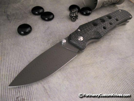 Jason Guthrie - Stainless Damascus Scout
