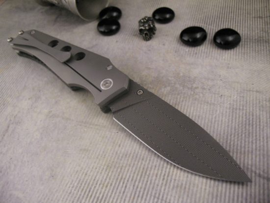 Jason Guthrie - Stainless Damascus Scout - Image 7