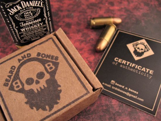 Beard & Bones - Bronze 3D Dog Tag - One Shot, One Kill - Image 5