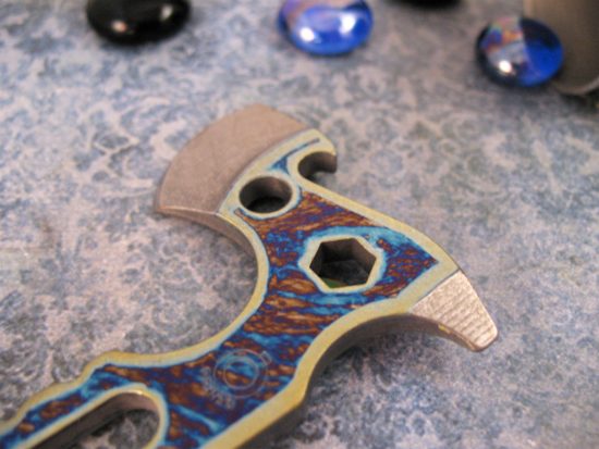 Graham Knives - Titanium HawkIt Multi Tool - Custom Ano - Image 3