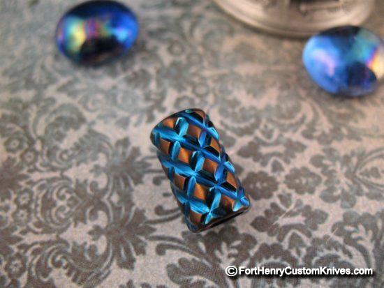 Ti_Gear_Design - Cross Hatched Titanium Bead