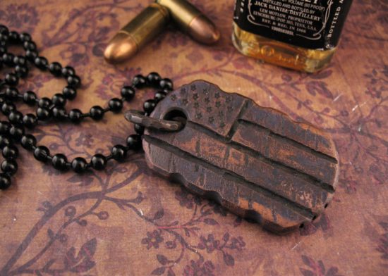 Miller Bros. Blades - Custom Copper Dog Tag