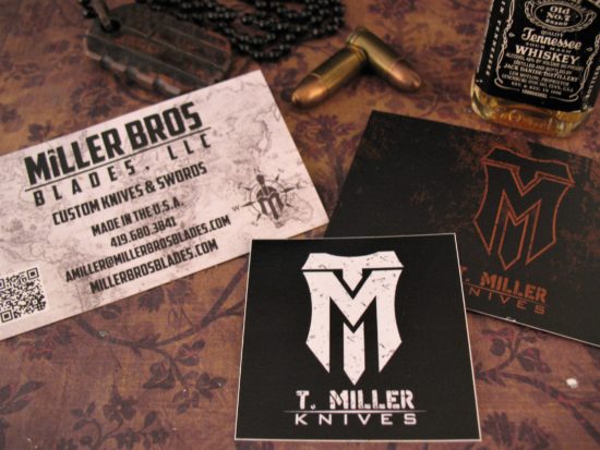 Miller Bros. Blades - Custom Copper Dog Tag - Image 5