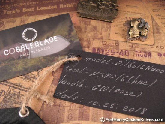 COBBLE Blade - Pitbull Nano - M390 - Image 7