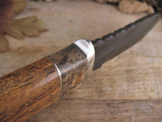 Herb Derr - NEW Feather Pattern Bullnose Skinner - Image 4