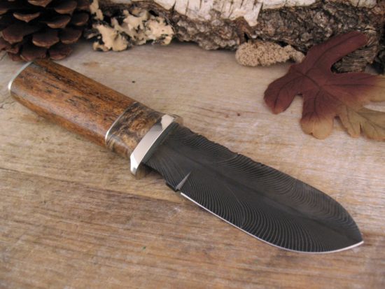 Herb Derr - NEW Feather Pattern Bullnose Skinner - Image 6