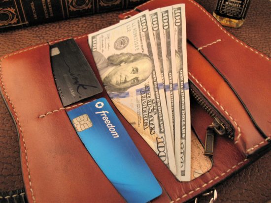 Vardi - Large Custom Leather Wallet - Samurai - w/Chain - Image 7