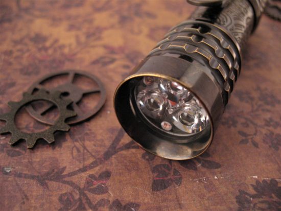 Ti2Design / Mike Bond - Custom Brass Pele Light - Image 4