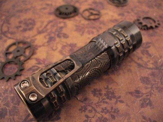 Ti2Design / Mike Bond - Custom Brass Pele Light - Image 2