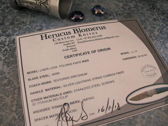 Herucus Blomerus - Large Gentlemans Flipper w/Zirc Accents - Image 9