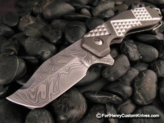Jon Graham Knives - GL Rhino - XHP Core Stainless Damascus