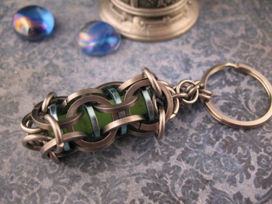 Cory Martin - Stainless / Titanium - Glow in the Dark Keychain - Image 3