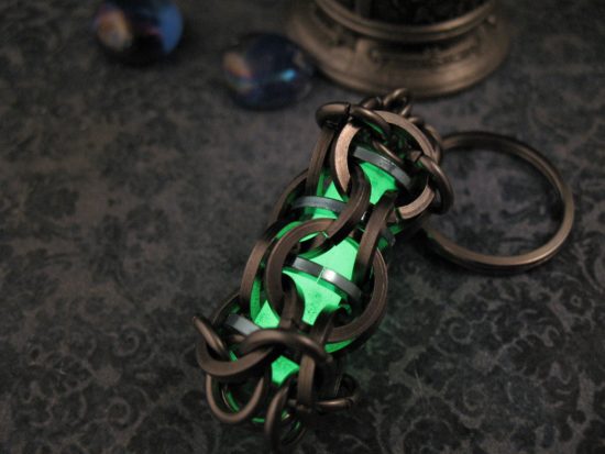 Cory Martin - Stainless / Titanium - Glow in the Dark Keychain - Image 4