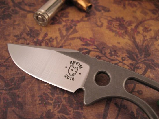 Tom Krein - Custom Cicada Neck Knife - Image 3
